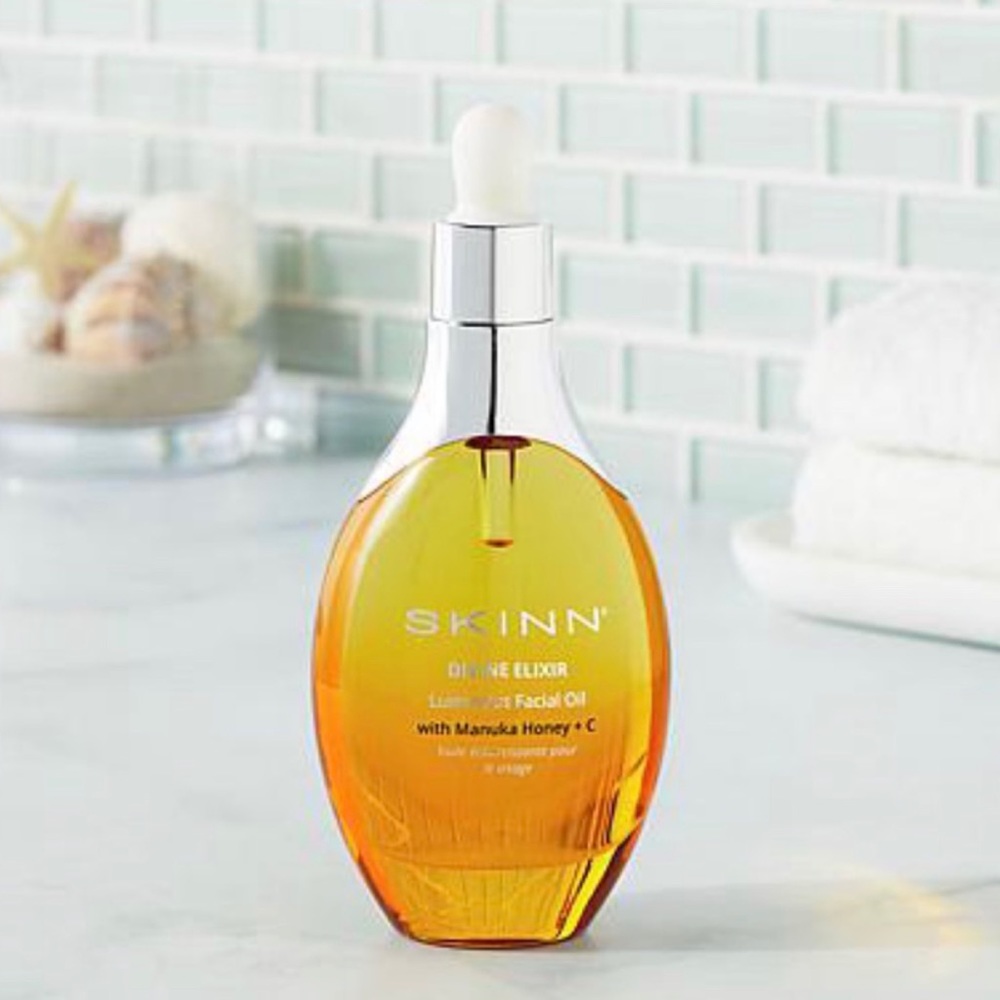 Skinn Cosmetics Divine Elixir Luminous Manuka Oil Supersize 3.6 Oz, New Sealed
